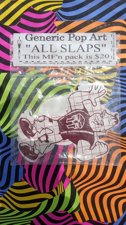 ALL SLAPS STICKER PACK #mf9